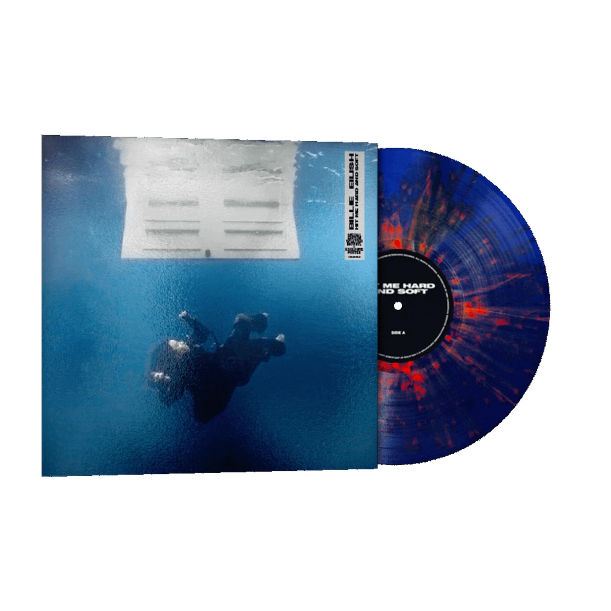 hit me hard hit me soft - Splatter Col Vinyl LP